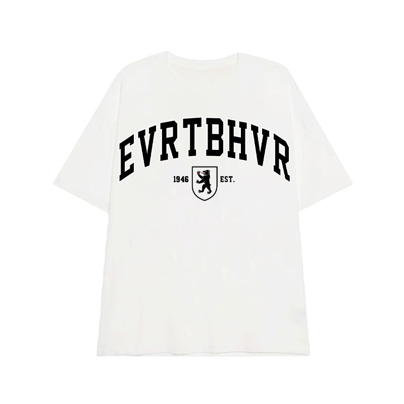 Oversized Gray Retro T-Shirt for Women - Short Sleeve Vintage Y2K American Style Top