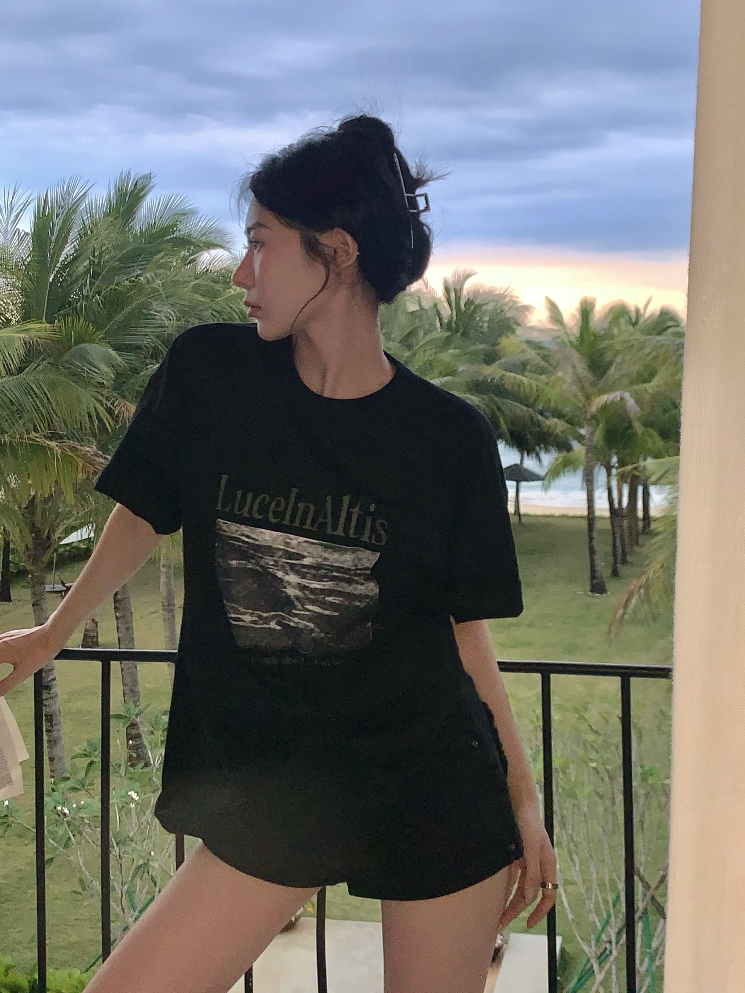 Plus-Size American Retro Oversized Cotton Short-Sleeve T-Shirt for Women - Summer 2025 Trendy Loose Fit Top
