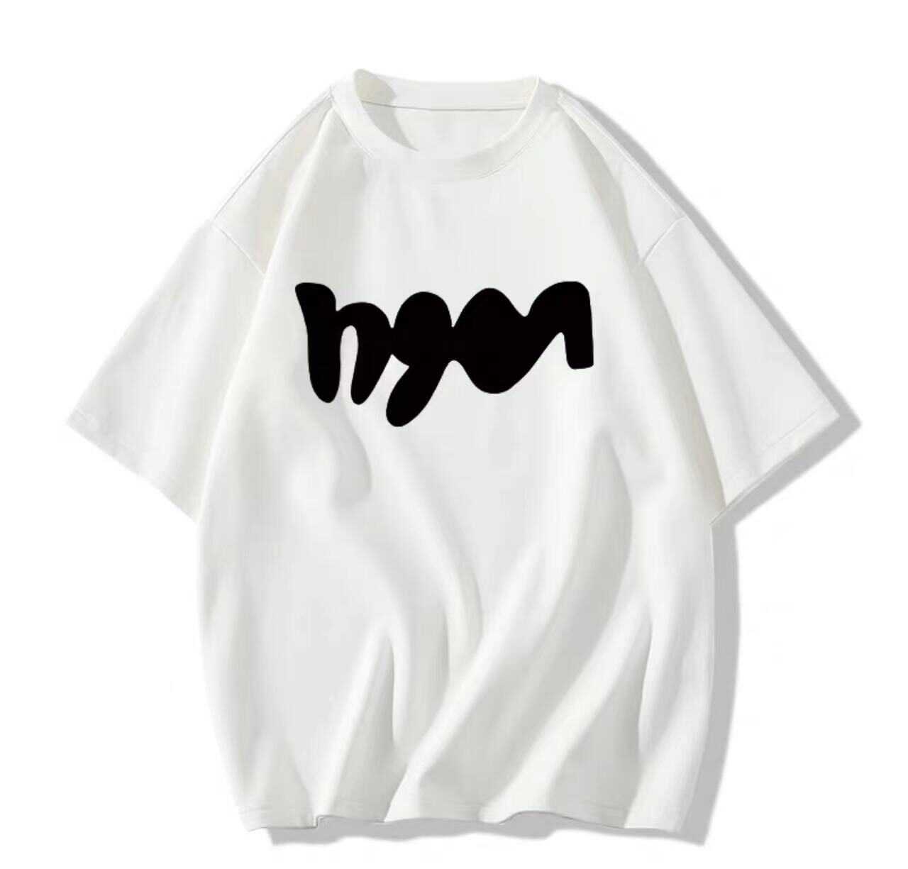 Plus Size American Retro Oversized Summer Loose Cotton Short Sleeve T-Shirt for Women - Casual Vintage Style Top