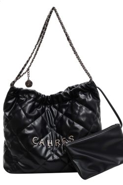 Quilted Chain Bag for Women - Large Capacity Fashion Tote for Commuting - Chic Autumn/Winter 2025 Style