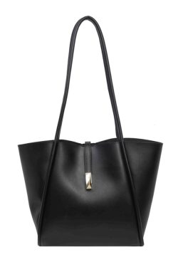 Retro Large Capacity Tote Bag for Women - 2025 Autumn Winter Commuter Shoulder Bag, Casual Versatile Mother-Child Style