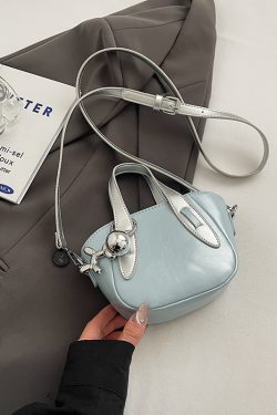 Silver Mini Dumpling Crossbody Bag for Women - Stylish High-End Mobile Shoulder Bag for Summer 2025