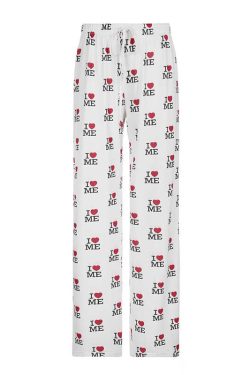 Slimming High Elastic Printed Wide-Leg Pants - Casual Versatile Floor-Length Trousers for Comfortable Lazy Style
