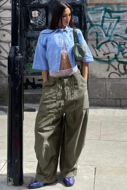 Street Style Ins Pants - All-Season Wear, Trendy Casual Fashion, Versatile for Everyday Outfits, Limited Time Discount