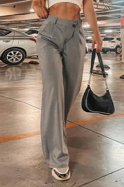 Street Style Ins Pants - All-Season Wear, Trendy Casual Fashion, Versatile for Everyday Outfits, Limited Time Discount