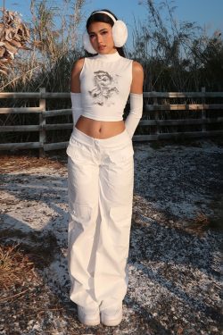 Street Style Ins Pants - All-Season Wear, Trendy Casual Fashion, Versatile for Everyday Outfits, Limited Time Discount