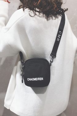 Summer 2025 Casual Hot Yellow Canvas Crossbody Phone Bag with Wide Shoulder Strap for Women