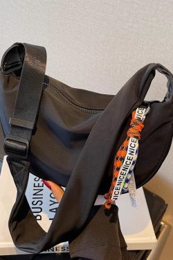 Summer Candy-Colored Nylon Dumpling Bag for Women - Versatile Canvas Crossbody for Commuting, 2025 Trendy Style
