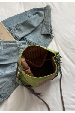 Summer Embroidered Sweet Donut Nylon Crossbody Bag for Women - 2025 Zipper Shoulder Phone Bag