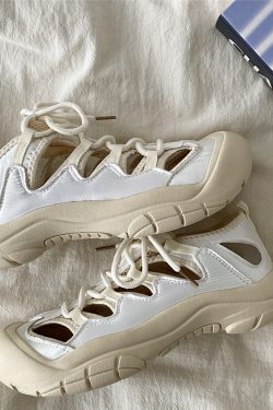 Thick-Soled Roman Sandals for Women - 2025 Summer Style, Ugly Cute Big-Headed Casual Sports Shoes