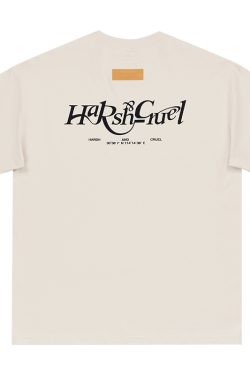 Three-Dimensional Plush Logo Text Cotton Knitted Short Sleeve T-Shirt - American Style Casual Fashion