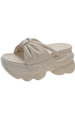 Trendy High-End Thick-Soled Height-Increasing Sandals for Women - Summer 2025 Outdoor Fashion, Stylish High Heels