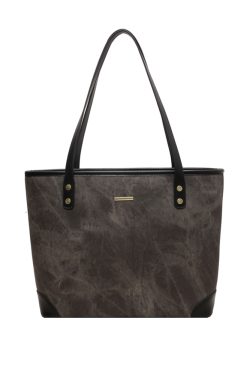 Trendy Large-Capacity Tote Bag for Women, Stylish Commuter Shoulder Bag, Chic 2025 Fashion Essential