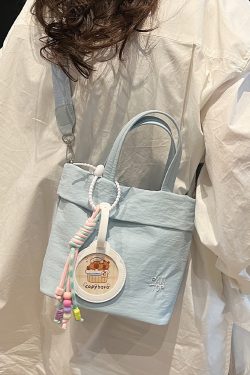 Trendy Women's Casual Bucket Bag 2025 - Versatile Lightweight Handheld Crossbody Bag in Stylish Fabric