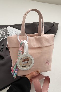 Trendy Women's Casual Bucket Bag 2025 - Versatile Lightweight Handheld Crossbody Bag in Stylish Fabric