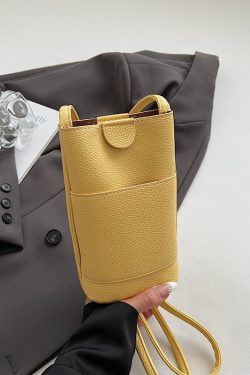 Trendy Women's Casual Bucket Bag 2025 - Versatile Shoulder & Crossbody Phone Bag for Everyday Use