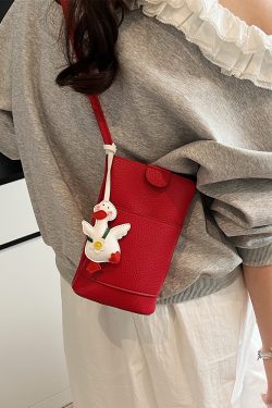 Trendy Women's Casual Bucket Bag 2025 - Versatile Shoulder & Crossbody Phone Bag for Everyday Use