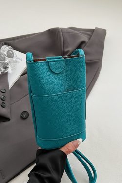 Trendy Women's Casual Bucket Bag 2025 - Versatile Shoulder & Crossbody Phone Bag for Everyday Use