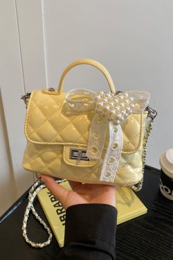 Trendy Women's Diamond Quilted Chain Shoulder Tote Bag - 2025 Fashion Commuter Crossbody Handbag