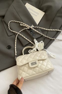 Trendy Women's Diamond Quilted Chain Shoulder Tote Bag - 2025 Fashion Commuter Crossbody Handbag