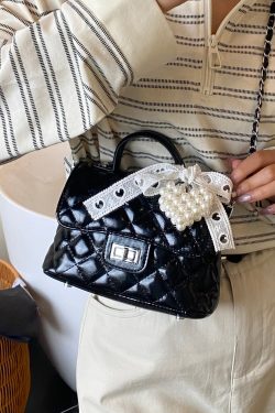 Trendy Women's Diamond Quilted Chain Shoulder Tote Bag - 2025 Fashion Commuter Crossbody Handbag