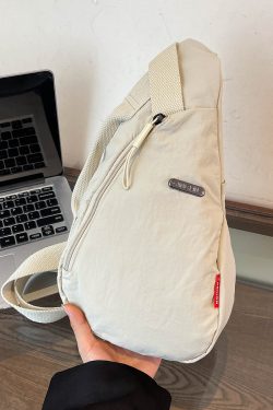 Trendy Women's Korean Style Casual Sports Crossbody Bag - Large Capacity Travel Shoulder Chest Bag for Everyday Use