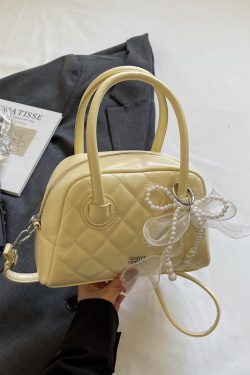 Trendy Women's Silver Handbag - High-End Diamond-Shaped Shoulder Crossbody Bag for Commuter Style 2025 Fashion