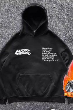 Unisex Heavyweight Hooded Sweatshirt - Trendy BF Lazy Style, Loose Fit, 400 Grams, Perfect for Casual Outings and Charitable Events