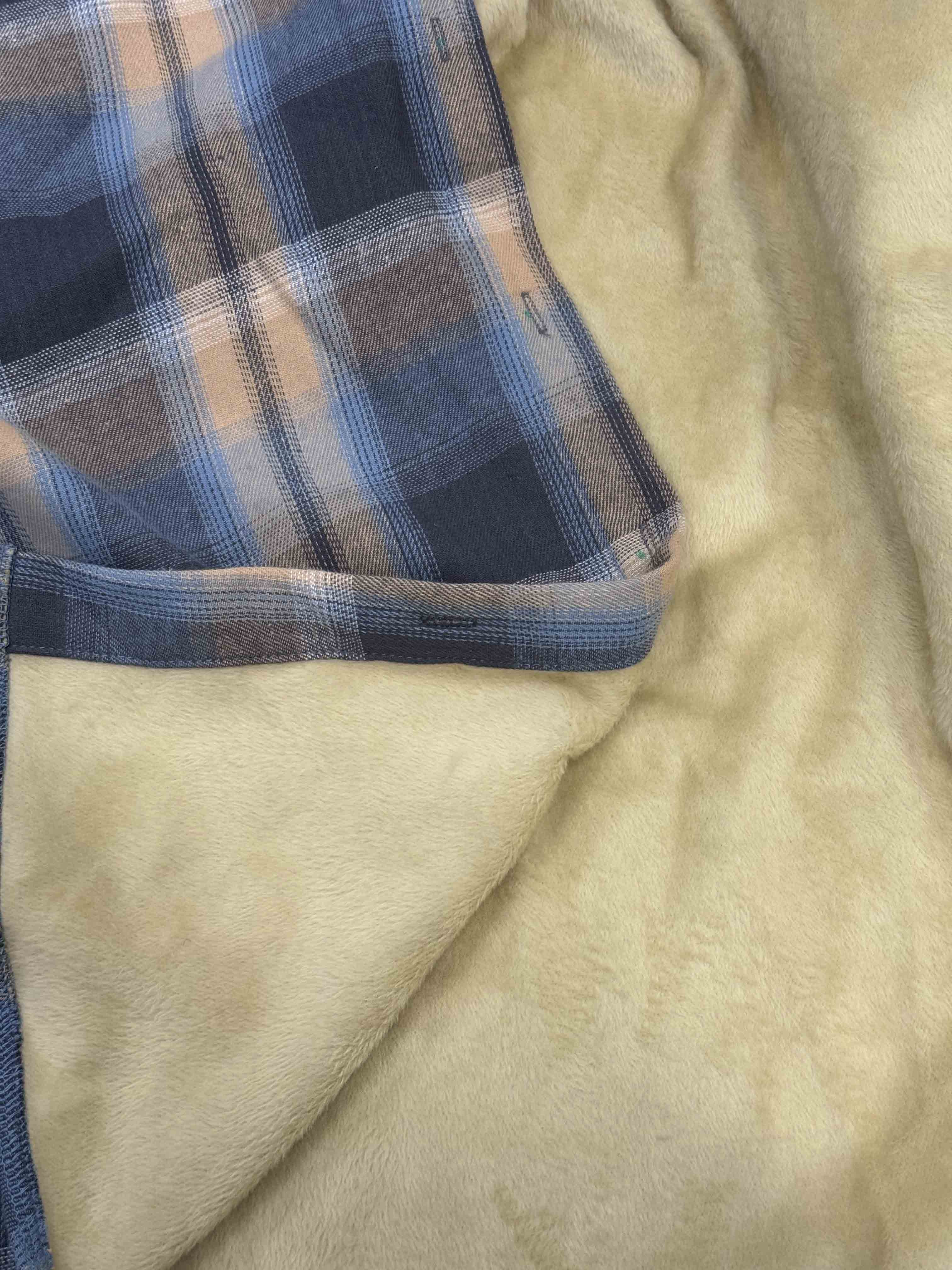 Unisex Long Sleeve Color-Blocked Plaid Shirt Jacket - American Retro Style, Sun Protection, Loose Fit, Lightweight