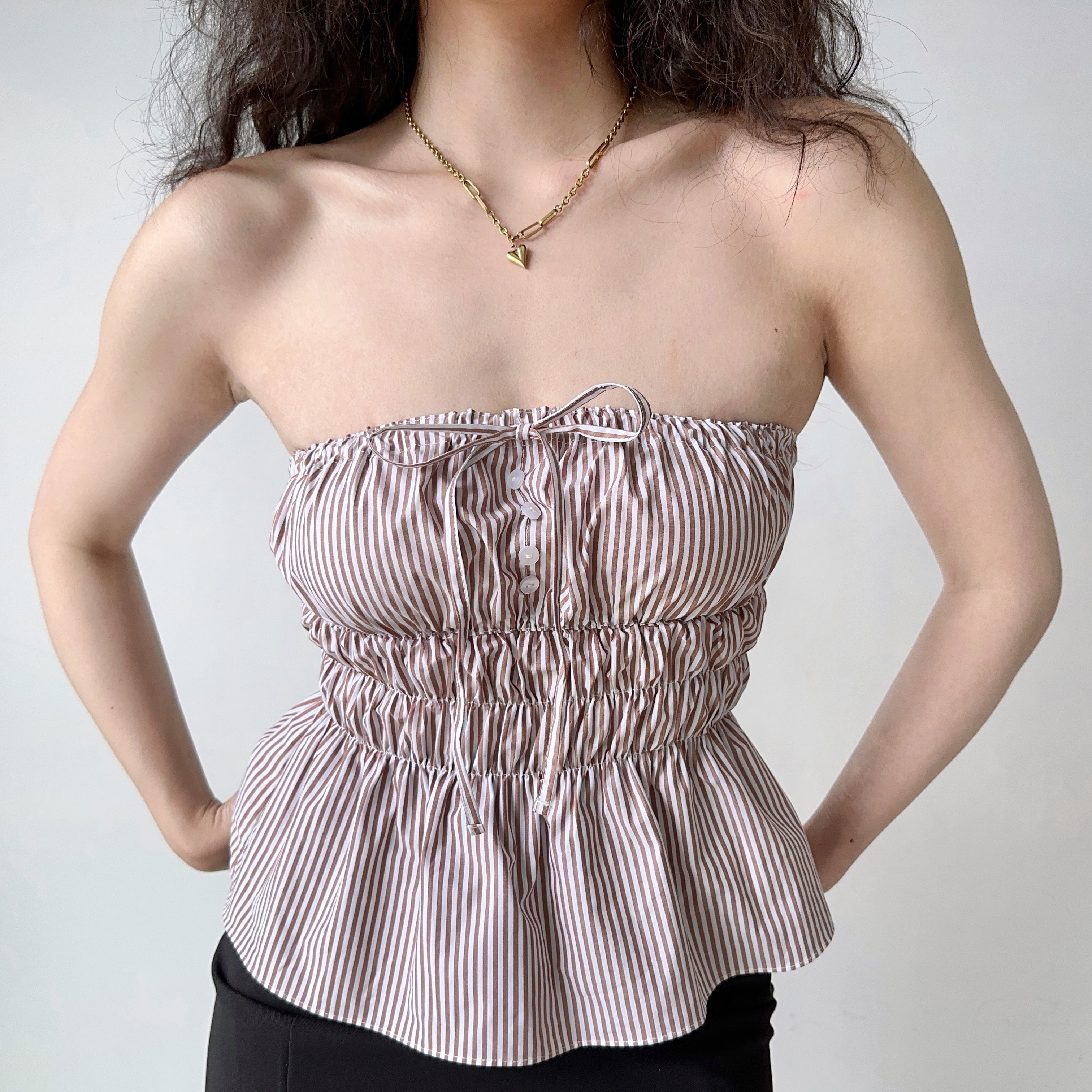 Versatile DIY Vintage Slim Fit Halter Top for Women - European & American Style, Multiple Ways to Wear, Y2K Fashion