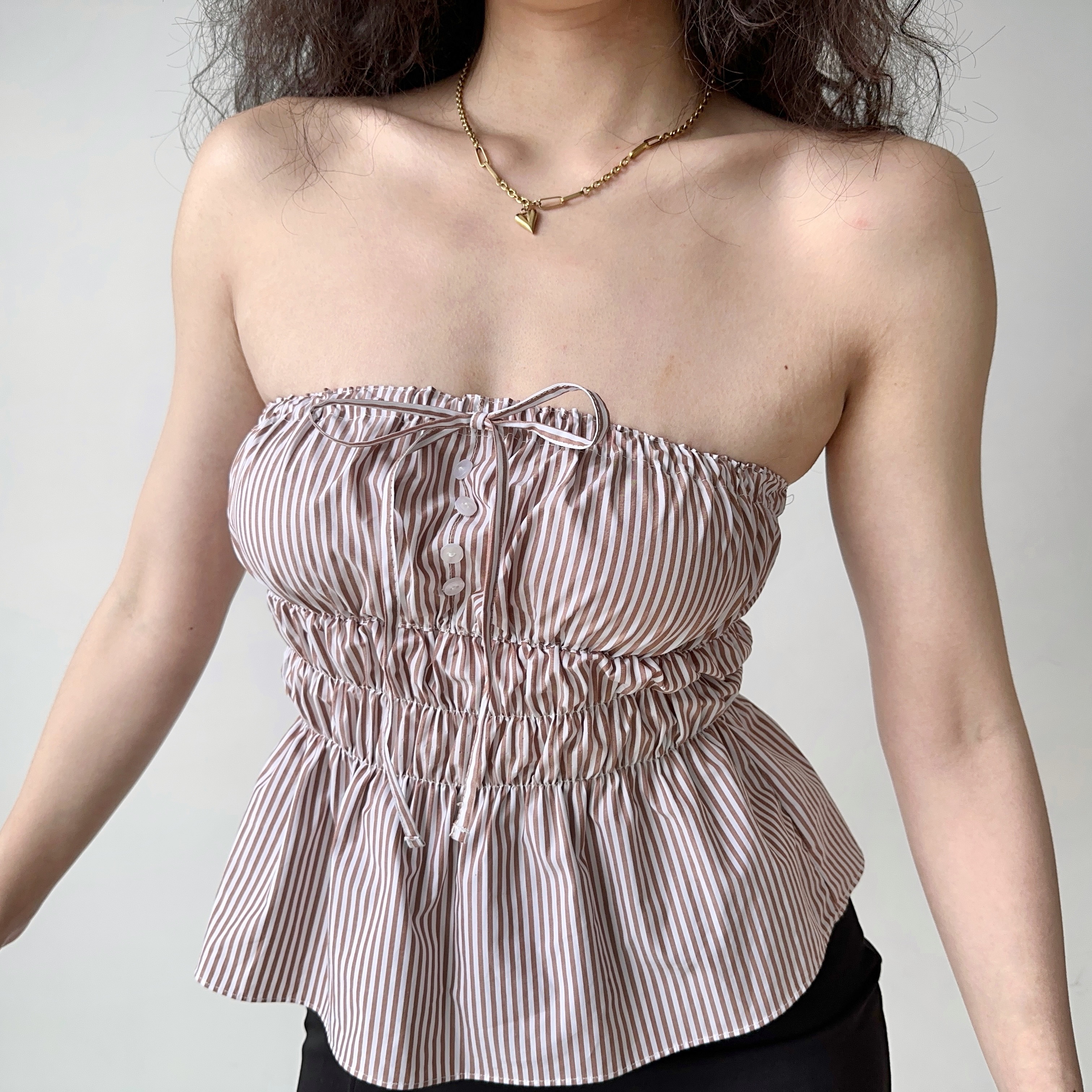 Versatile DIY Vintage Slim Fit Halter Top for Women - European & American Style, Multiple Ways to Wear, Y2K Fashion