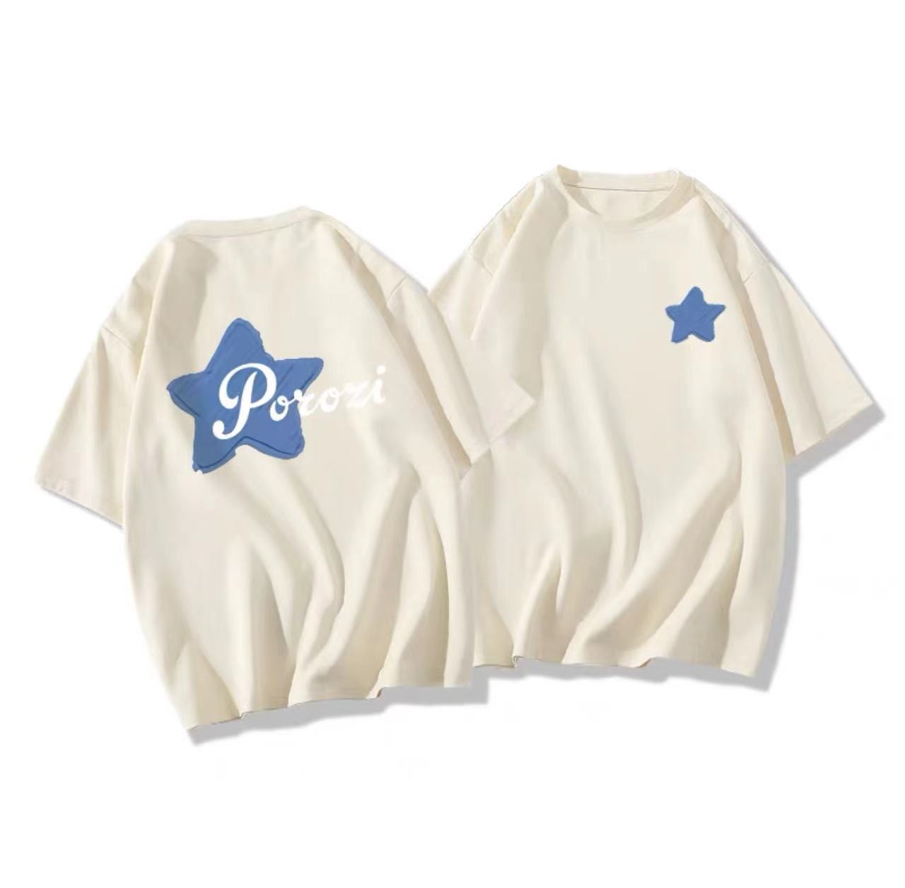 Vintage Oversized Short-Sleeve T-Shirt for Women - American High Street Style, Pure Cotton Summer Top, Y2K Fashion