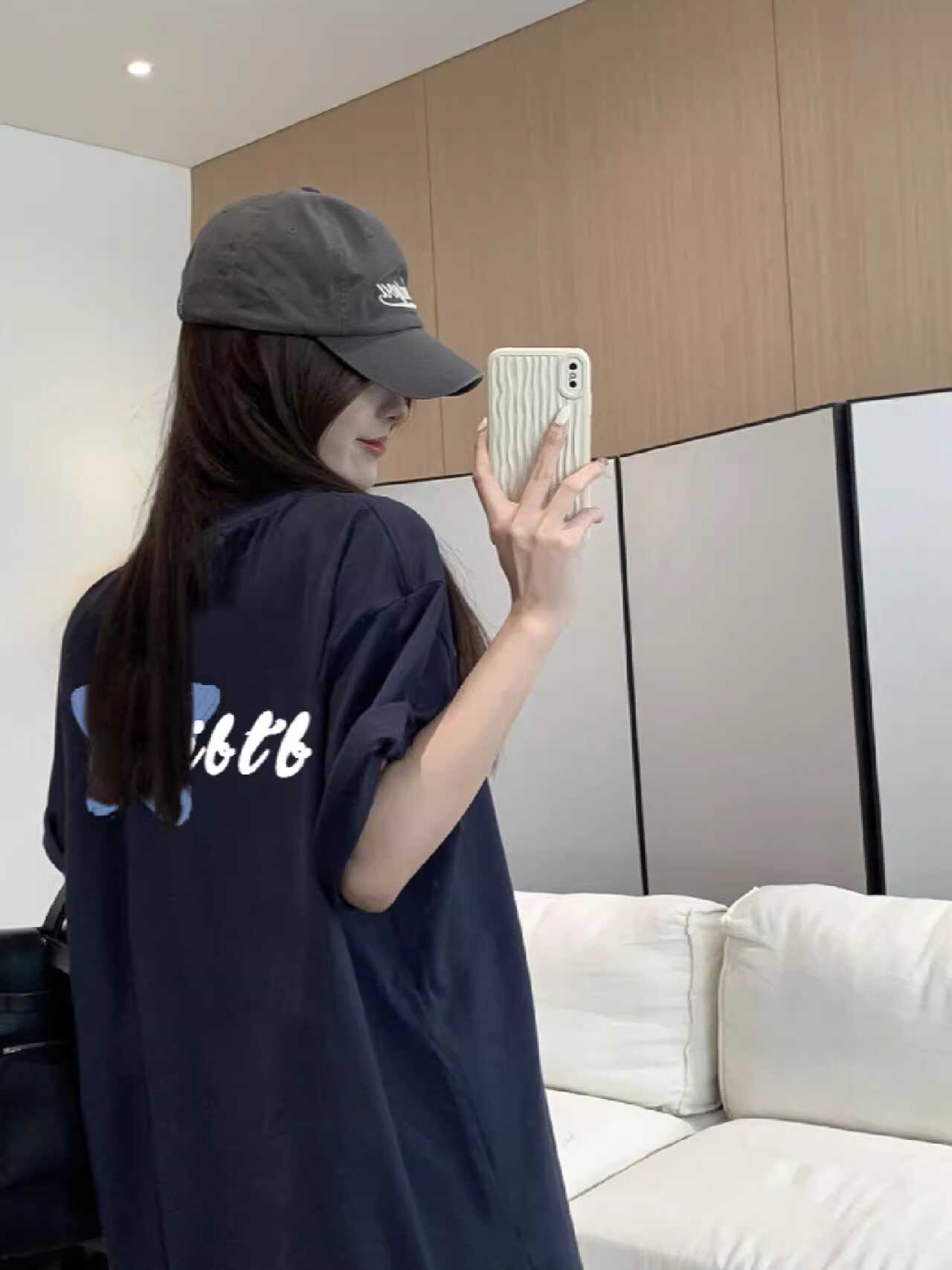 Vintage Oversized Short-Sleeve T-Shirt for Women - American High Street Style, Pure Cotton Summer Top, Y2K Fashion