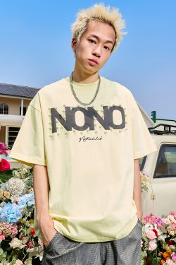 Vintage Pearl Letter Short Sleeve T-Shirt for Men and Women - Trendy Loose Fit, 2025 Summer Style, Y2K Inspired Fashion