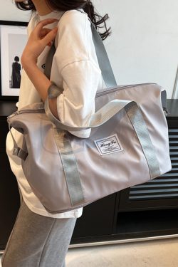 Waterproof Nylon Tote Bag for Women - 2025 Large Capacity Shoulder Bag for Short Trips and Travel