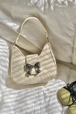 Women's Bowknot Chain Bag - Japanese & Korean Style Crossbody Handheld Small Bag - Fresh 2025 Design for Trendy Fashion