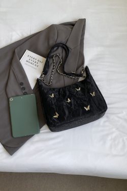 Women's Butterfly Crossbody Bag - Trendy Summer Shoulder Bag, Large Capacity Commuter Bag for 2025 Fashion