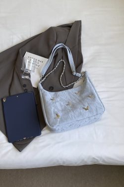 Women's Butterfly Crossbody Bag - Trendy Summer Shoulder Bag, Large Capacity Commuter Bag for 2025 Fashion