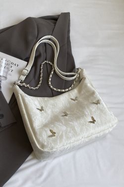 Women's Butterfly Crossbody Bag - Trendy Summer Shoulder Bag, Large Capacity Commuter Bag for 2025 Fashion