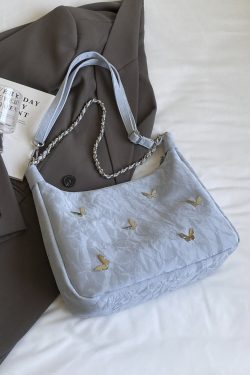 Women's Butterfly Crossbody Bag - Trendy Summer Shoulder Bag, Large Capacity Commuter Bag for 2025 Fashion