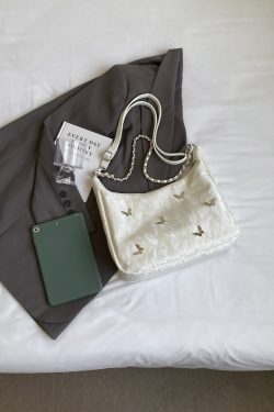 Women's Butterfly Crossbody Bag - Trendy Summer Shoulder Bag, Large Capacity Commuter Bag for 2025 Fashion