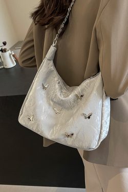 Women's Butterfly Crossbody Bag - Trendy Summer Shoulder Bag, Large Capacity Commuter Bag for 2025 Fashion