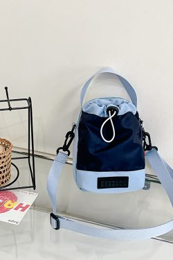 Women's Casual Crossbody Water Bottle Bag and Phone Holder - Portable Oxford Cloth Sports Bag for Summer 2025
