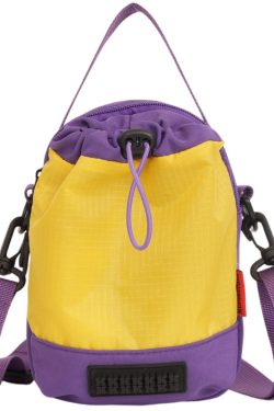 Women's Casual Crossbody Water Bottle Bag and Phone Holder - Portable Oxford Cloth Sports Bag for Summer 2025
