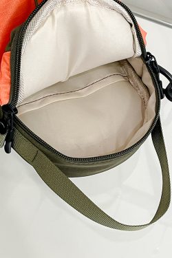 Women's Casual Crossbody Water Bottle Bag and Phone Holder - Portable Oxford Cloth Sports Bag for Summer 2025