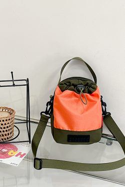 Women's Casual Crossbody Water Bottle Bag and Phone Holder - Portable Oxford Cloth Sports Bag for Summer 2025