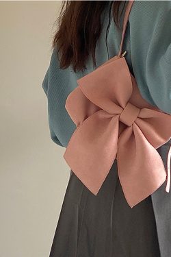 Women's Cute Big Bow Underarm Bag - Niche Design Shoulder Tote for Spring & Summer, Trendy Chic Style