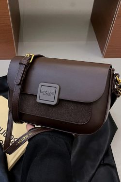 Women's Minimalist Square Bag - Trendy Casual Shoulder Bag in Korean Style for Autumn/Winter 2025