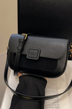 Women's Minimalist Square Bag - Trendy Casual Shoulder Bag in Korean Style for Autumn/Winter 2025