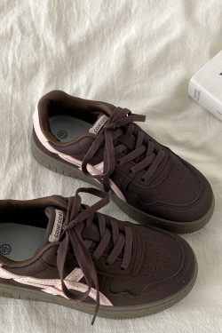 Women's Retro Thick-Soled Board Shoes - 2025 Spring Casual Sports Sneakers for Students, Versatile Y2K Style